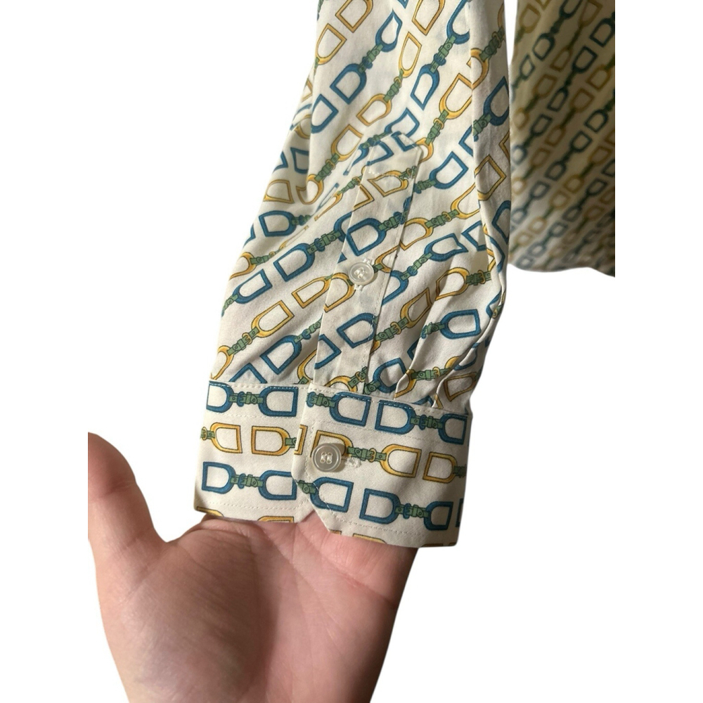 Talbots Size 10p Wrinkle Resistant Button Down Eq… - image 6